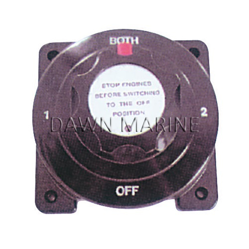 thumbnail image 2 of EATAKWARD 500A Marine Battery Disconnect Switch - 4 Position Black Battery Selector For Boats & RVs 2 of 11