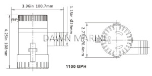 Auto bilge pump 1100 gph схема подключения