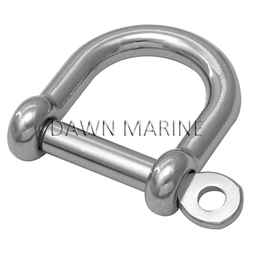 JY-MARINE Stainless Steel 316 Anchor Wide D Shackle Marine Grade,Choose Size 3/16,1/4,5/16,3/8,1/2 